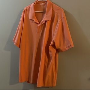 Orange polo izod
